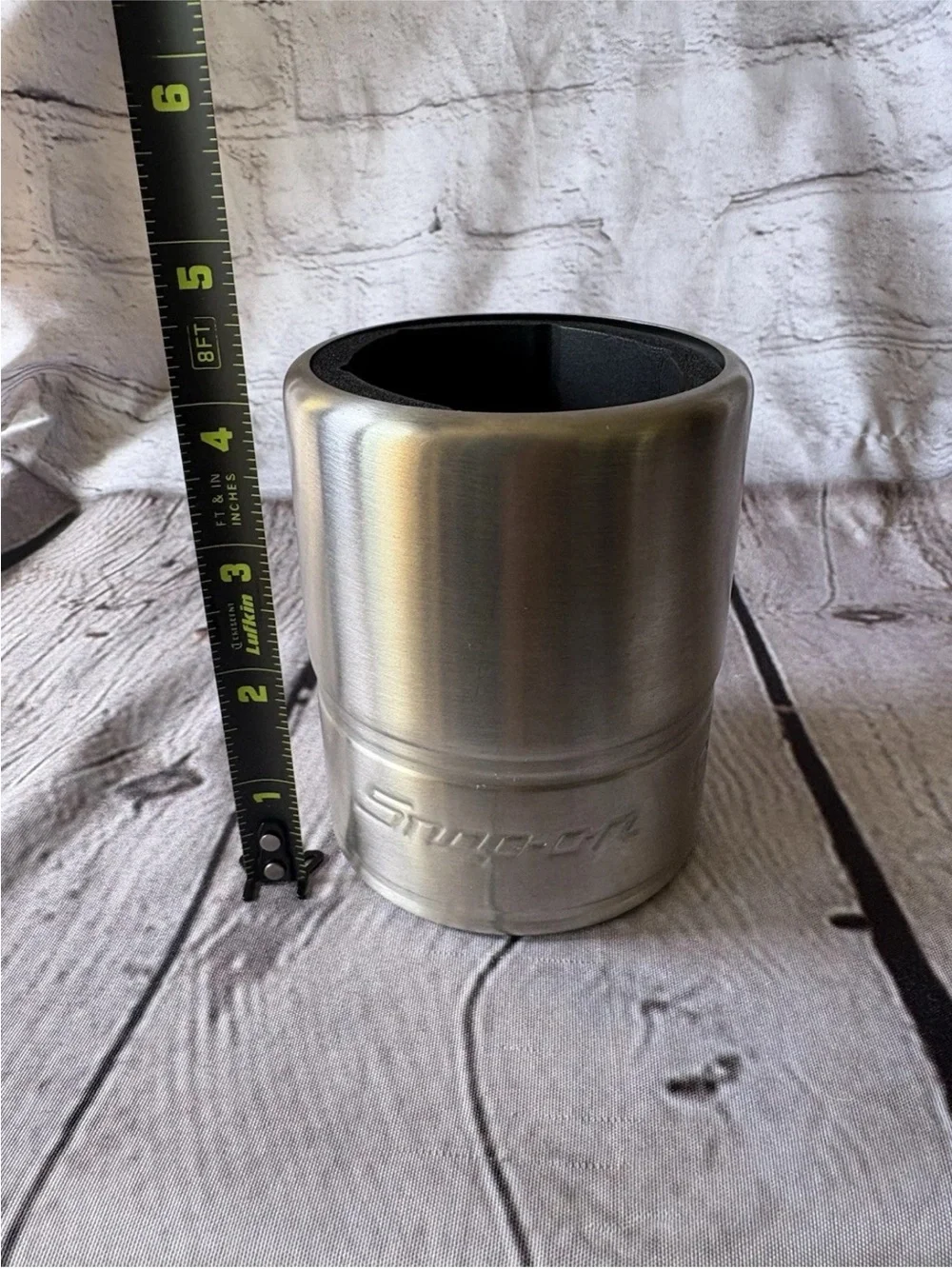 Snap-On Tools 3/4 FS241 Socket Stainless Beer Soda Koozie Insulated Can Cooler